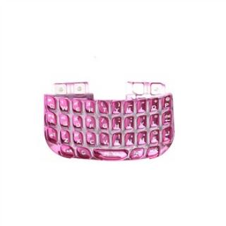 Refreshing Electroplated Replacement Keyboard for Blackberry 8520-20